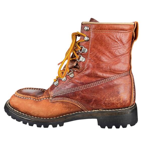 Vintage Weinbrenner Wood N Stream Brown Insulated Hunting Boots Size US 8 main image 6